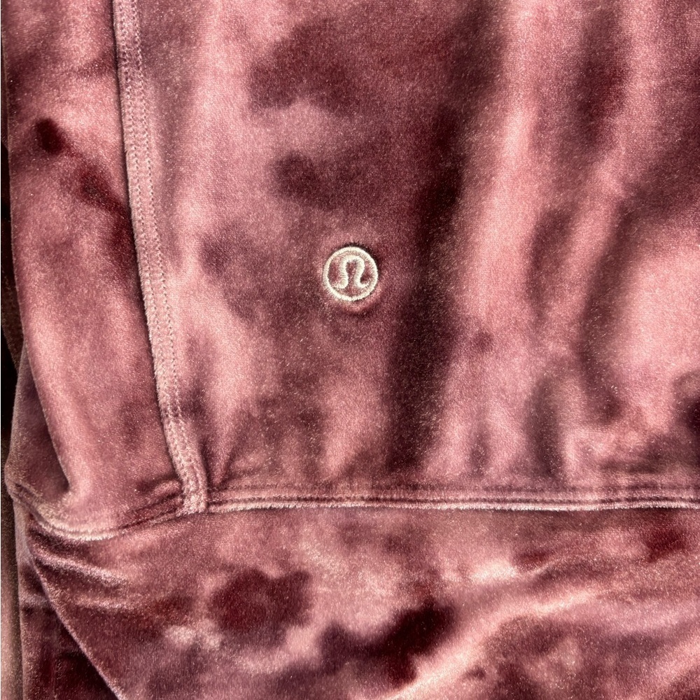 Lululemon crew Velour Warm Down color Interstellar Cassis Multi size 8 - Picture 6 of 6